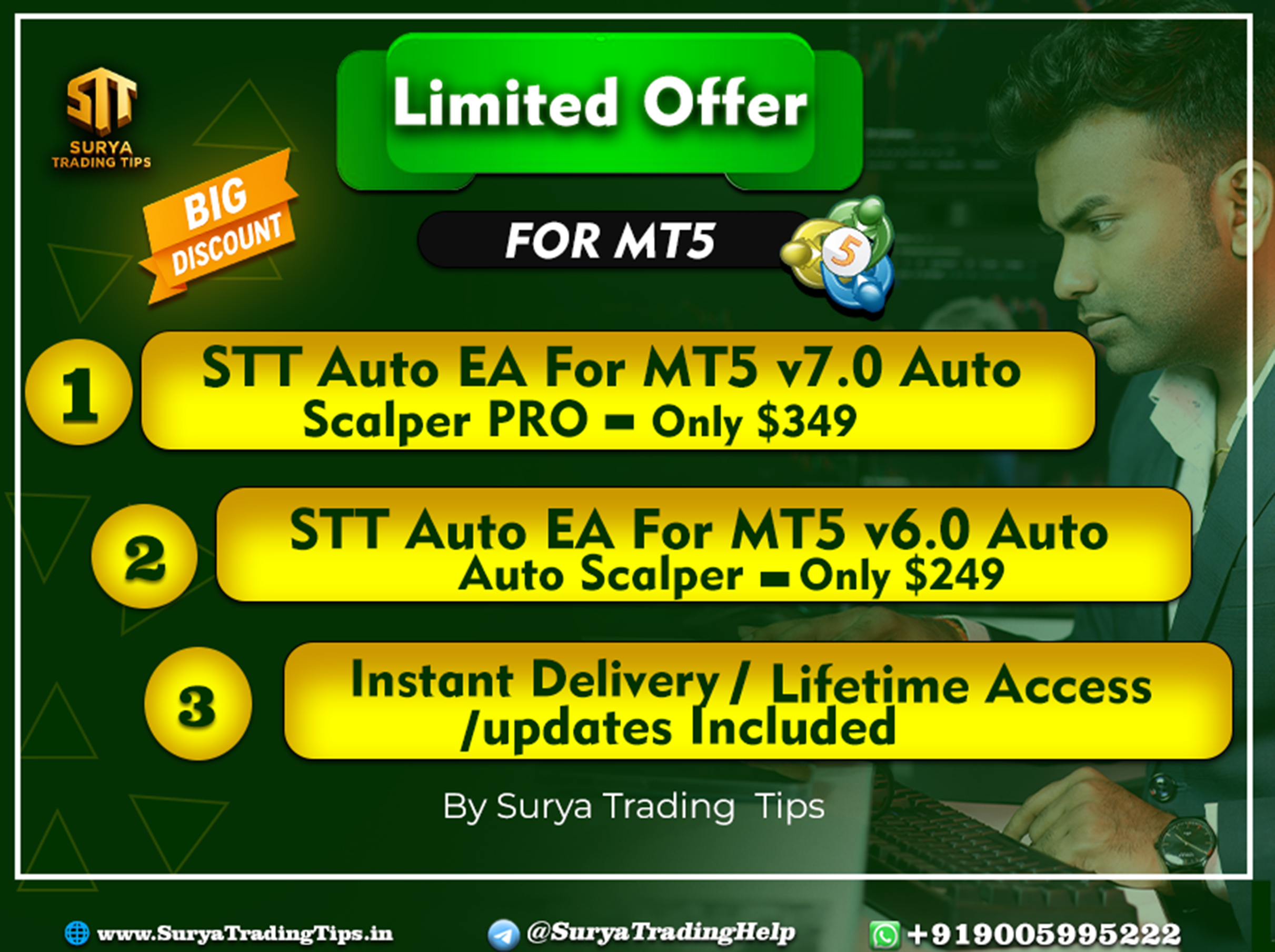STT Auto EA For MT5 v6.0 Auto Scalper